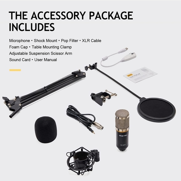 ZINGYOU Condenser Microphone Bundle - Picture 4 of 10